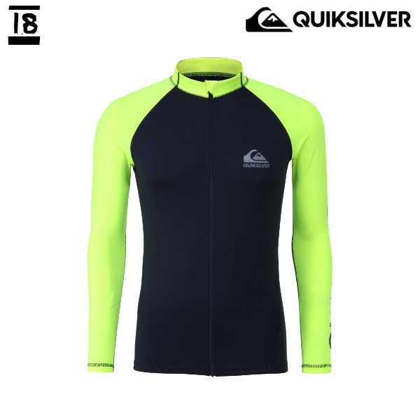 18 QUIKSILVER 퀵실버 집업 래쉬가드 ONE DAY3 ZIP-UP_NV3
